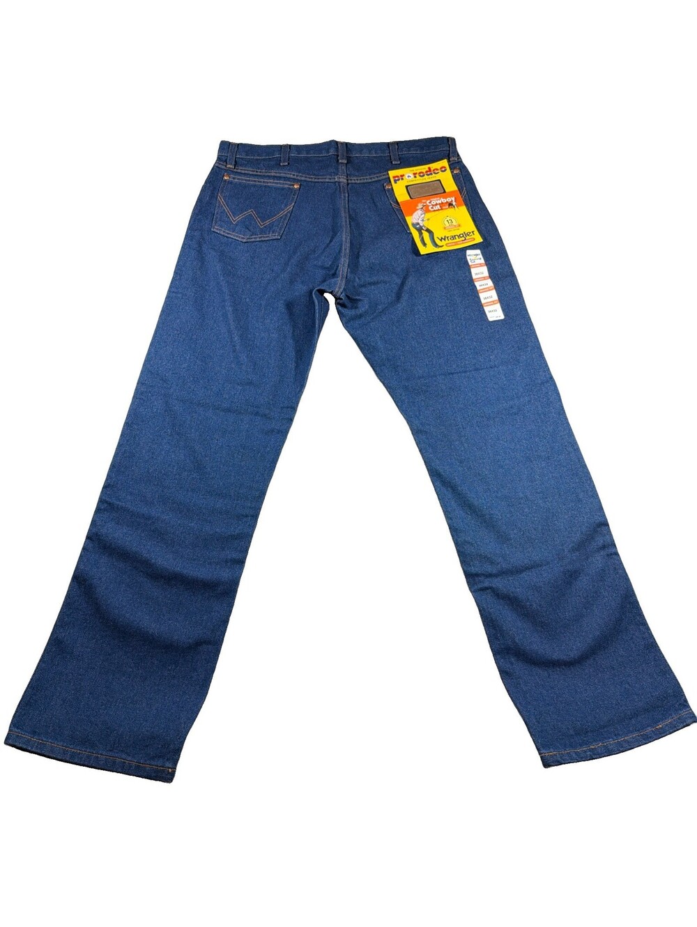 NWT Wrangler Cowboy Cut Original Fit Jeans 36x32 Rigid Indigo Pro Rodeo 0184